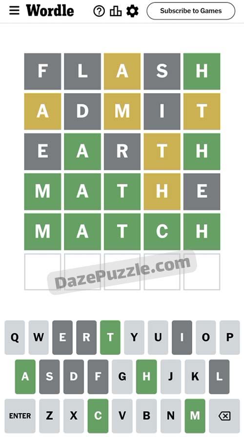wordle february 20 2024 daily puzzle answer