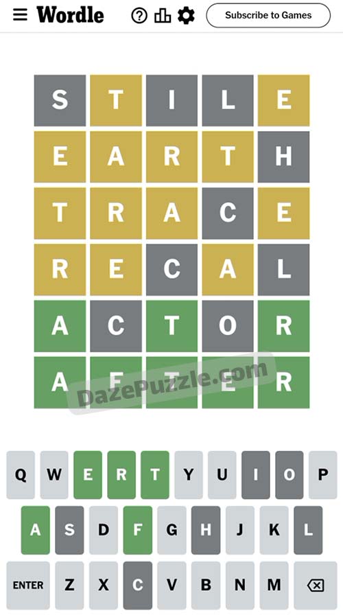 Wordle February 7 2024 Answer 963 Today Daze Puzzle