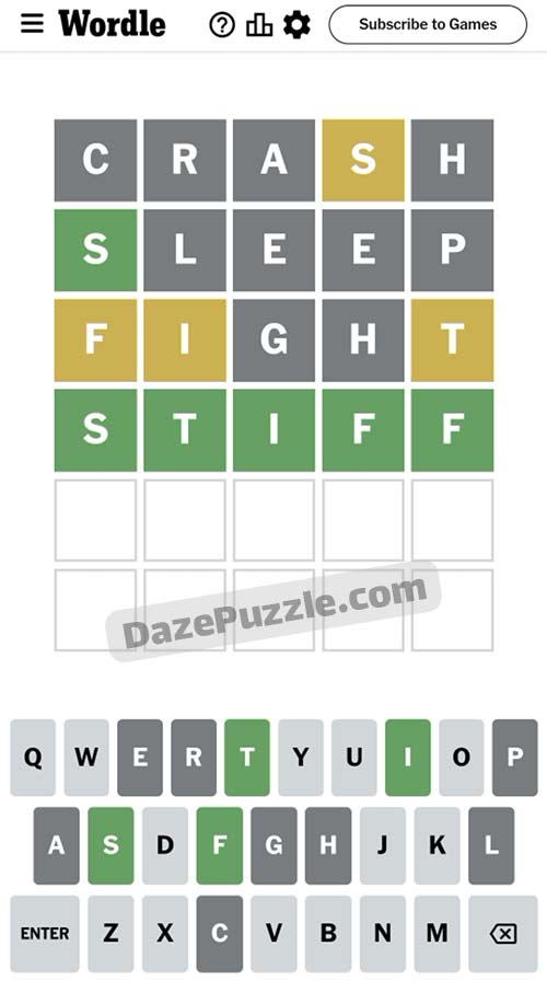 Wordle February 9 2024 Answer 965 Today Daze Puzzle