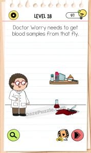 brain test 4 level 28 answer