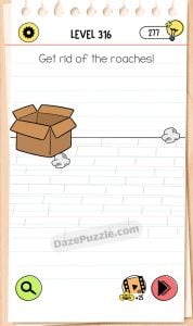 brain test 4 level 316 answer