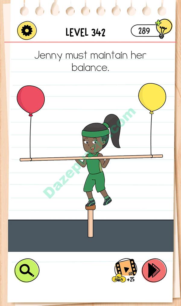 brain test 4 level 342 answer