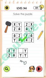 brain test 4 level 345 answer