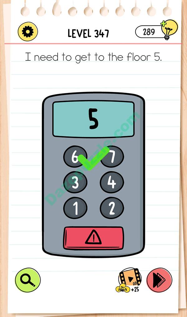 brain test 4 level 347 answer