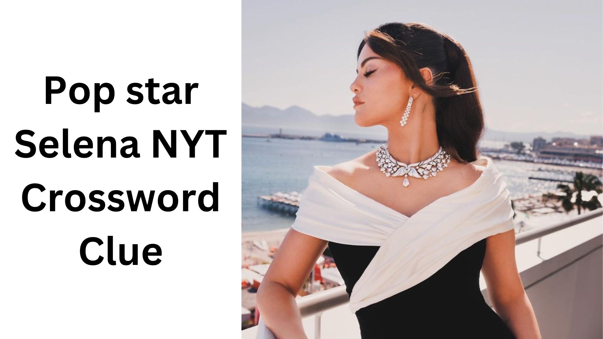 Pop star Selena NYT Crossword Clue