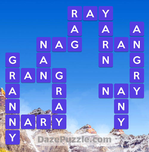 wordscapes june 25 2024 daily puzzle answers