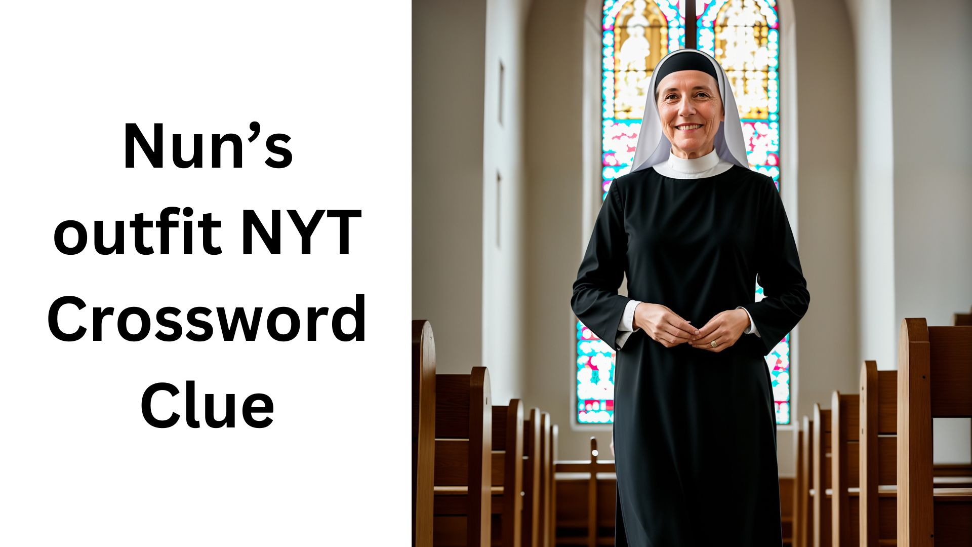 Nun’s Outfit NYT Crossword Clue