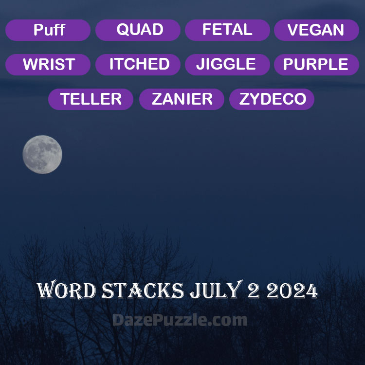 word stacks july-2 2024