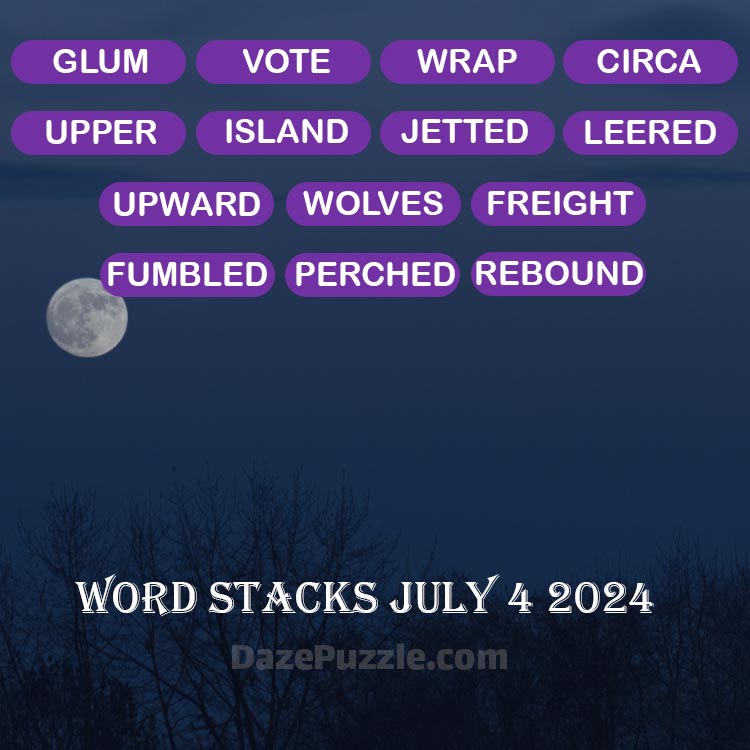 word stacks july 4 2024