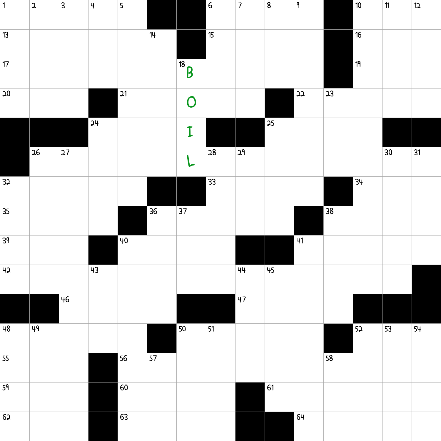 Simplify, with "down"