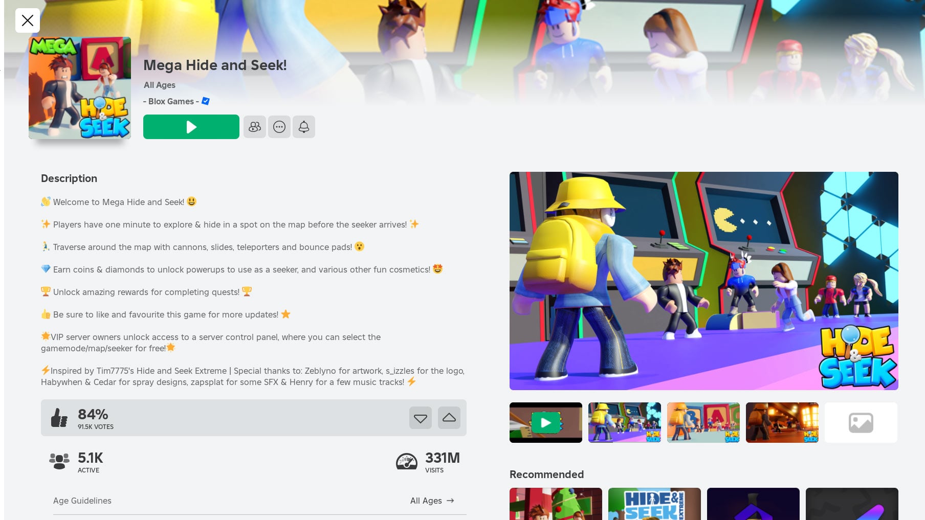 Roblox mega hide and seek codes tips and secrets