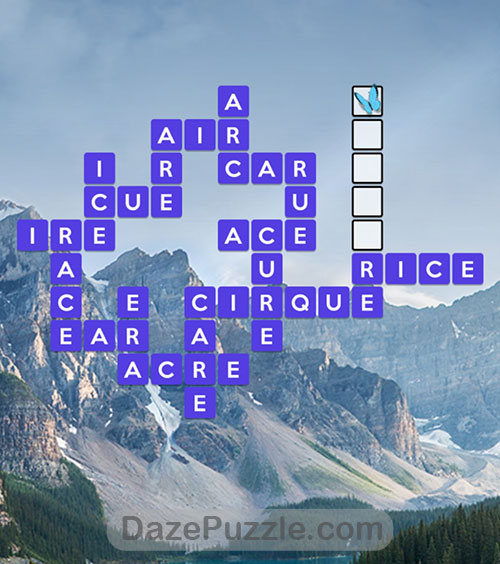 Wordscapes August 21 2024 Daily Puzzle Answers