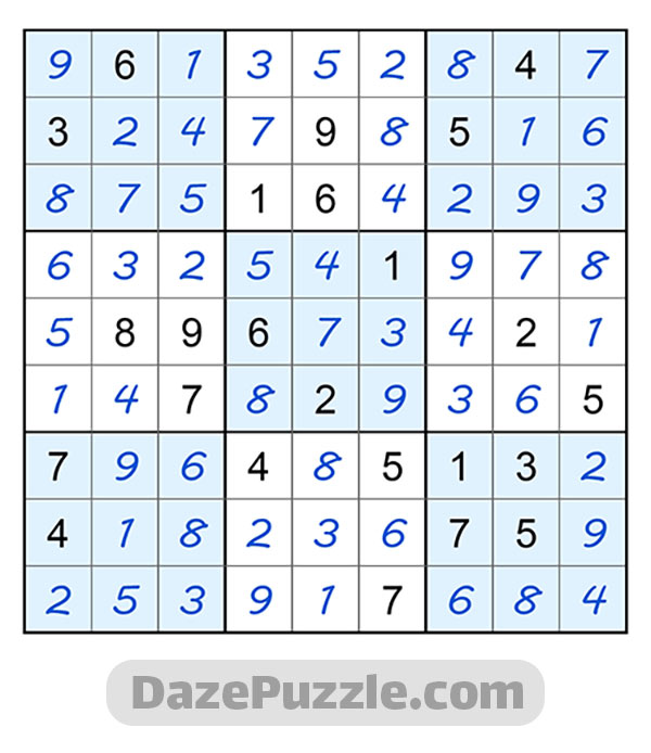 puzzle page sudoku 27 august 2024 answer