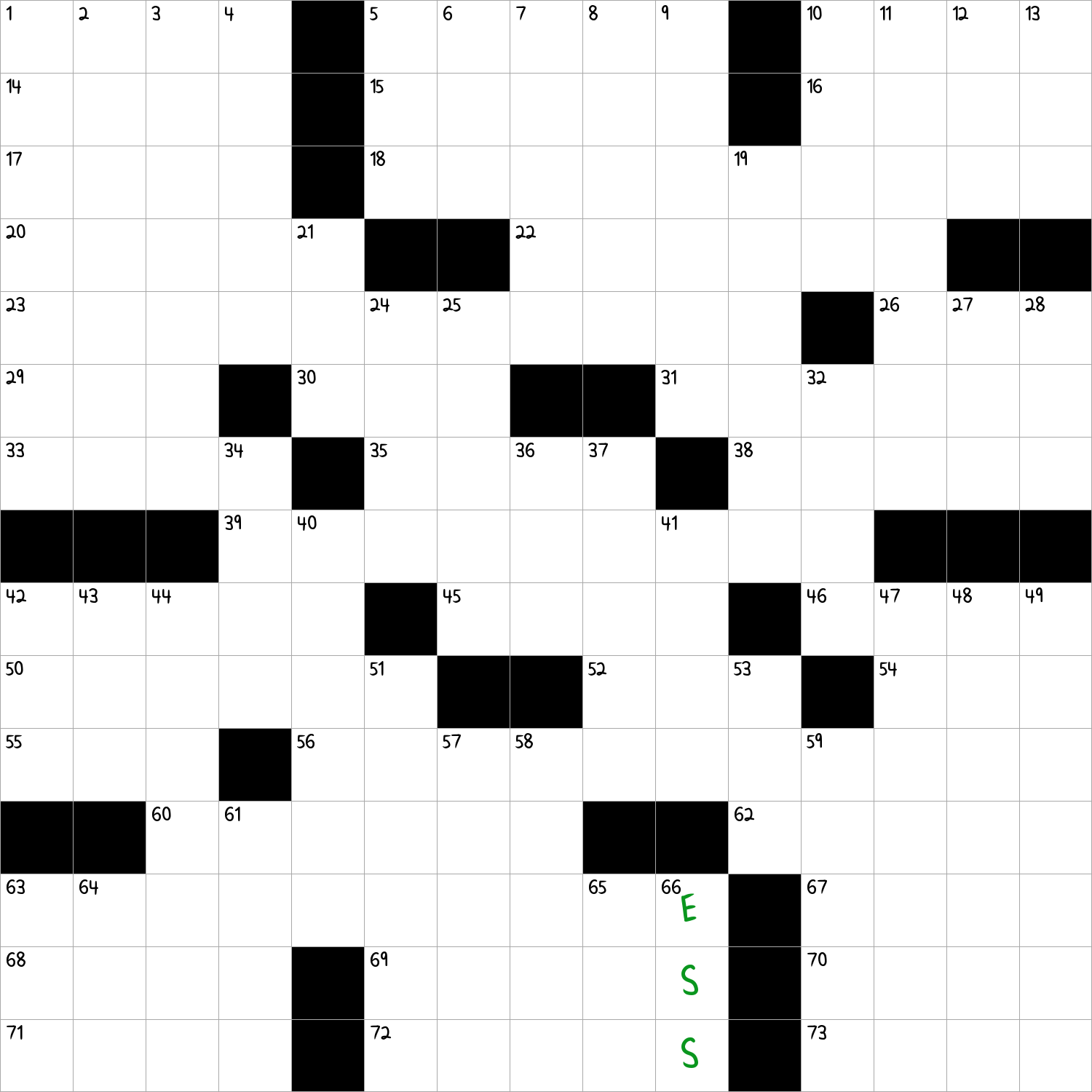 Pluralizing letter NYT Crossword Clue