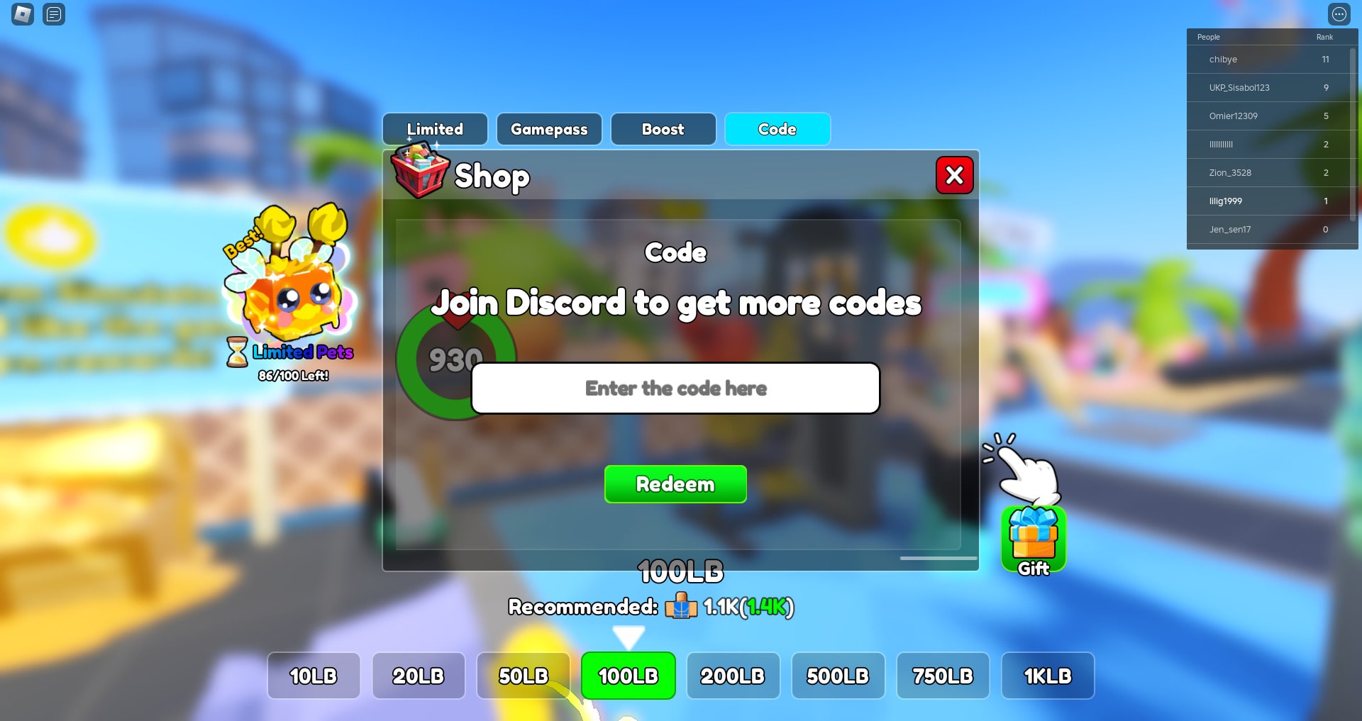 Roblox gym star simulator codes and gameplay