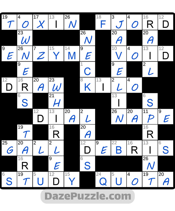 puzzle page codeword 8 september 2024 answer