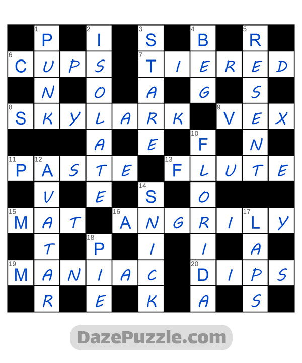 puzzle page crossword 11 september 2024 answer