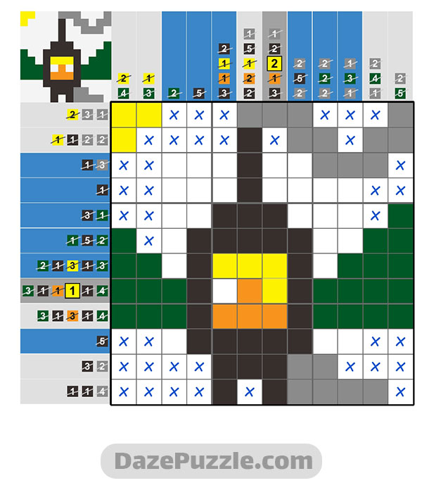 puzzle page picture cross 5 september 2024 answer