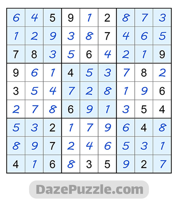 puzzle page sudoku 15 september 2024 answer