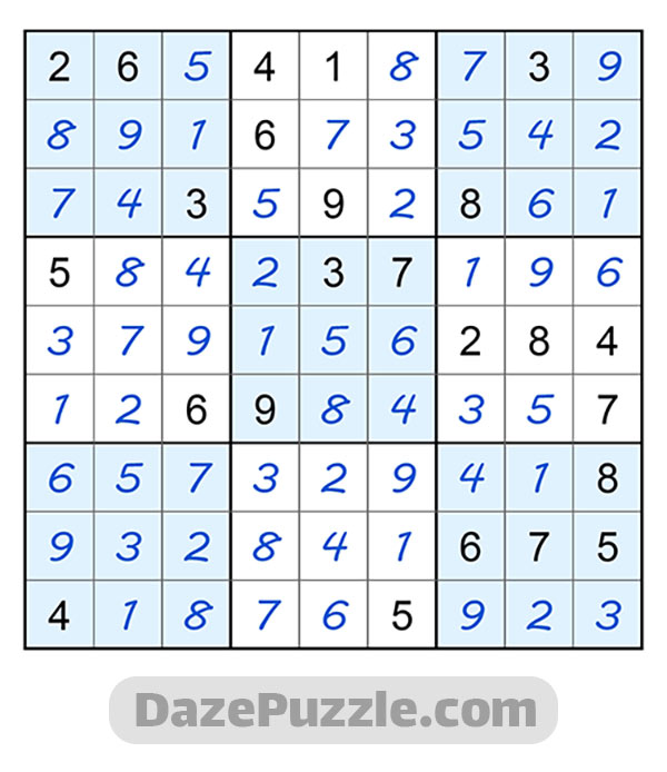 puzzle page sudoku 19 september 2024 answer