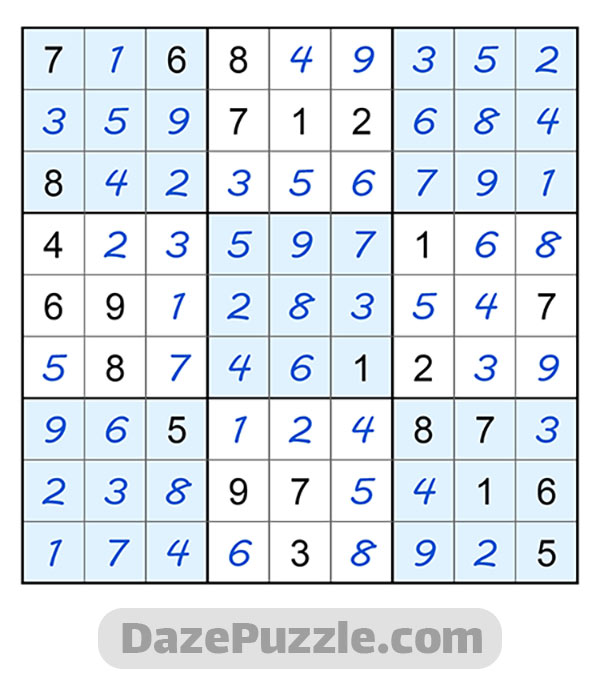 Puzzle Page Sudoku September 22 2024 Answers