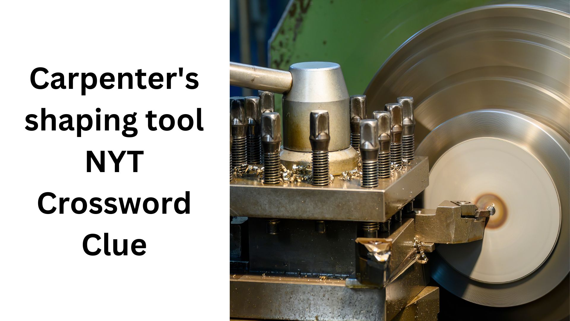 Carpenter #39 s shaping tool NYT Crossword Clue Carpenter #39 s shaping tool NYT Crossword Clue