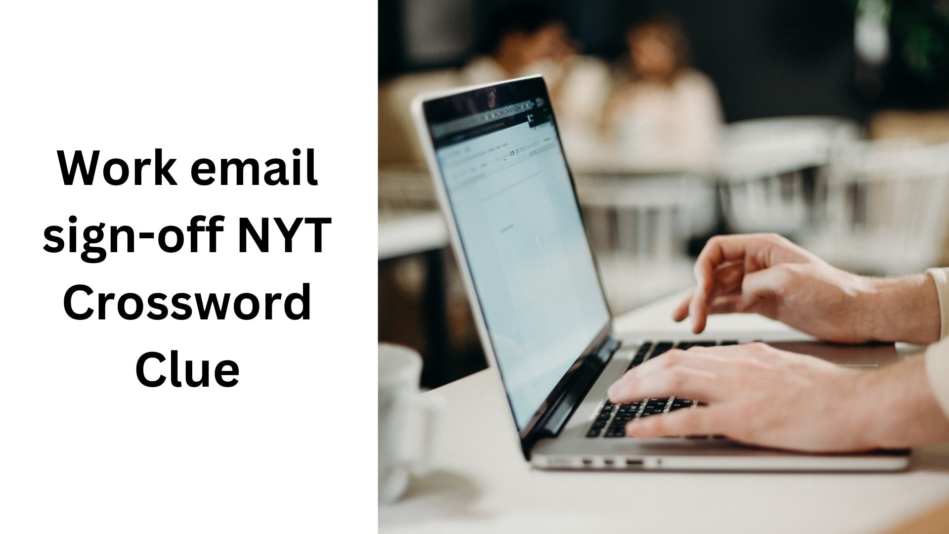 Work email sign off NYT Crossword Clue Work email sign off NYT Crossword Clue