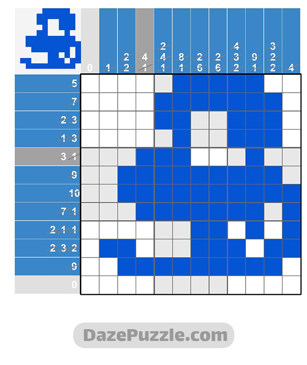 puzzle page picture cross 28 october 2024 answer