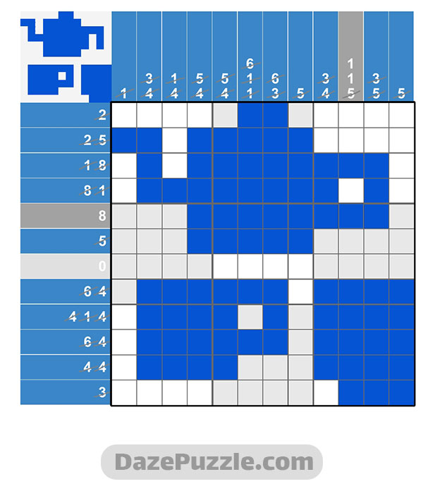 puzzle page picture cross 9 october 2024 answer