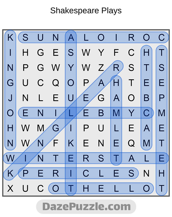 puzzle page word search 4 october 2024 answer