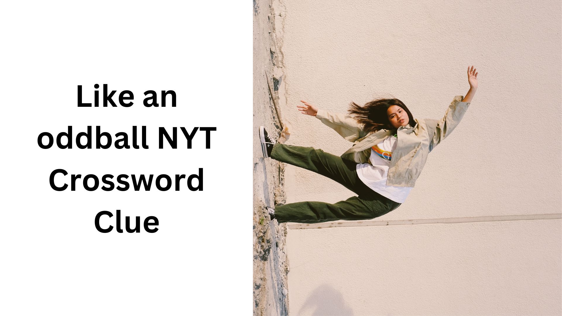 Like an oddball NYT Crossword Clue