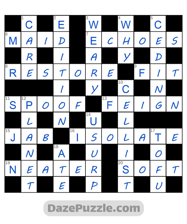 puzzle page crossword 6 november 2024 answer