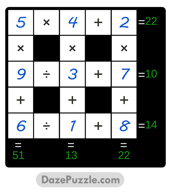 puzzle page cross sum 17 january 2025 answer