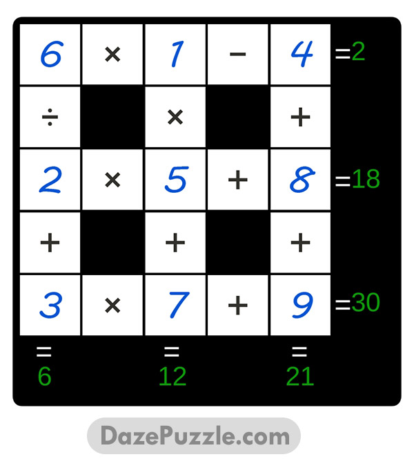 puzzle page cross sum 19 january 2025 answer