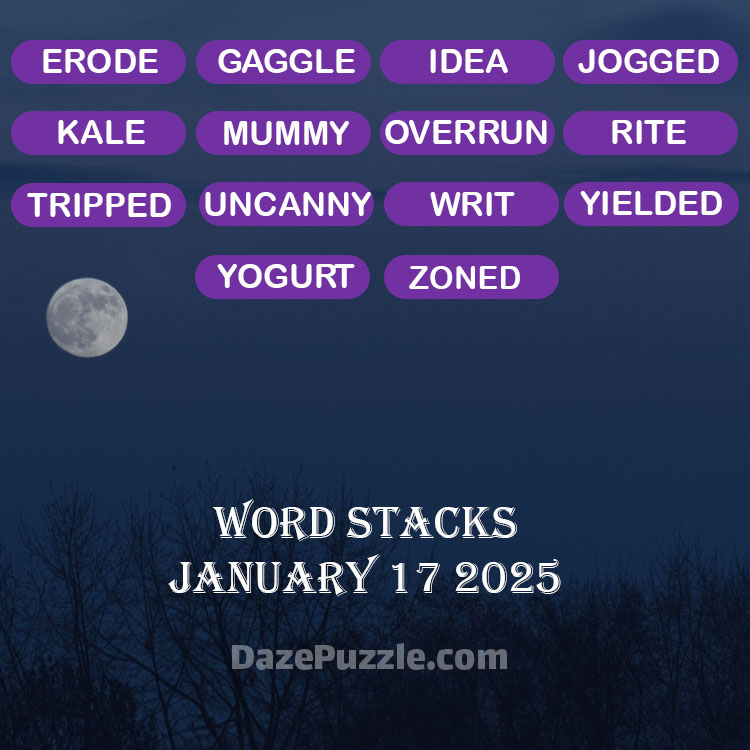 word stacks january 17 2025