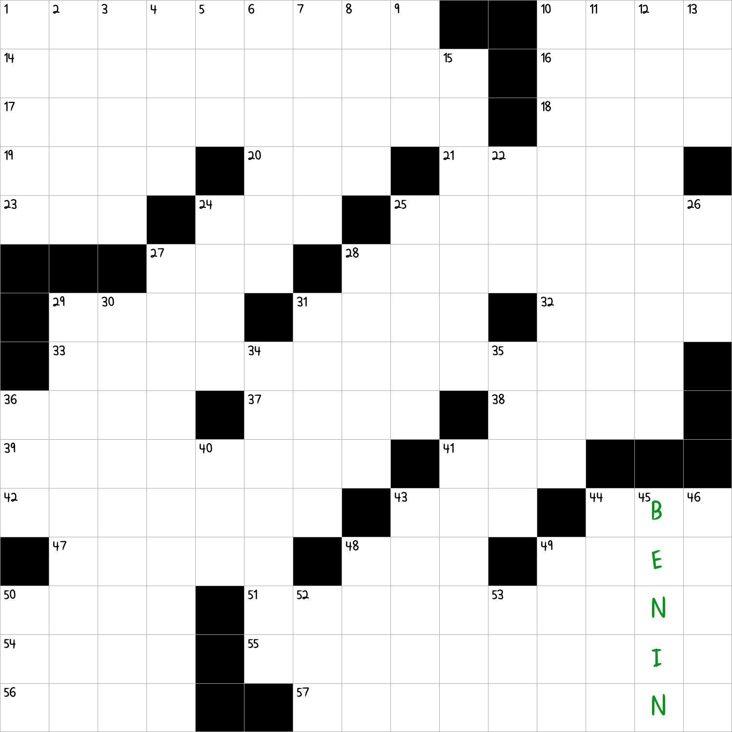 Country with a 75-mile coast along the Gulf of Guinea NYT Crossword Clue