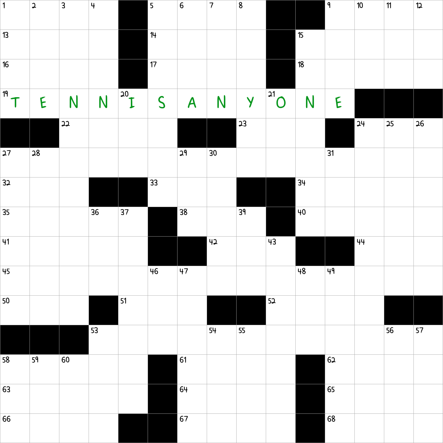 Court summons? NYT Crossword Clue