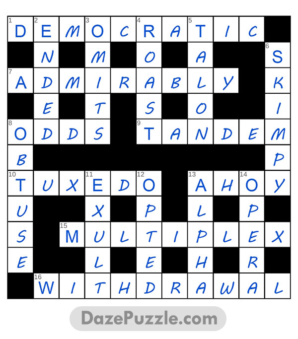 puzzle page crossword 22 april 2025 answer
