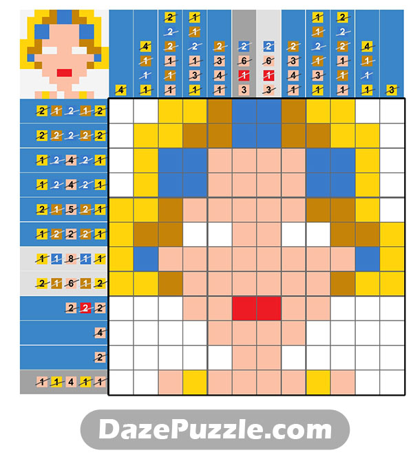 puzzle page picture cross 15 april 2025 answer