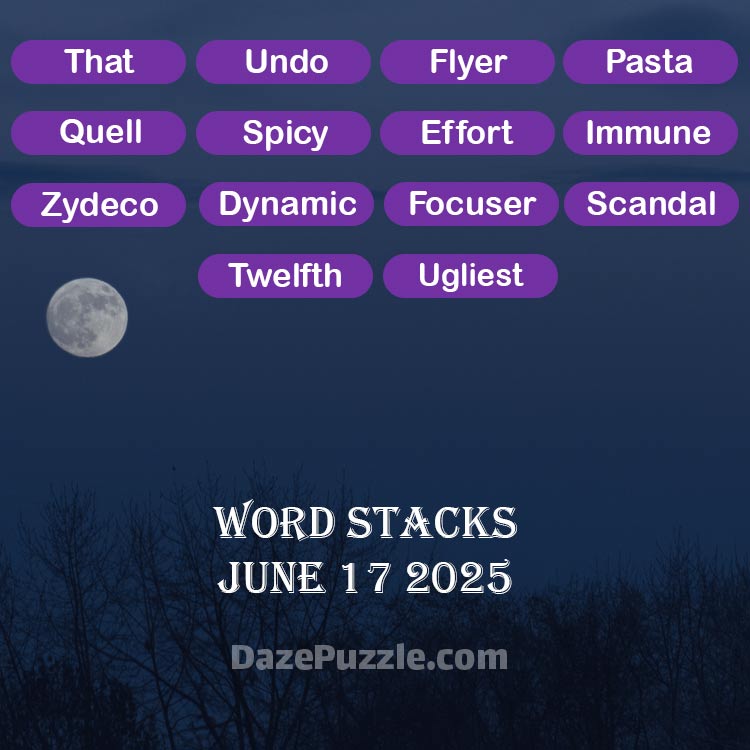 word stacks june 17 2025