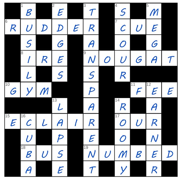 puzzle page crossword 6 september 2025
