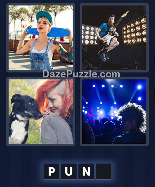 4 Pics 1 Word bonus puzzle pictures