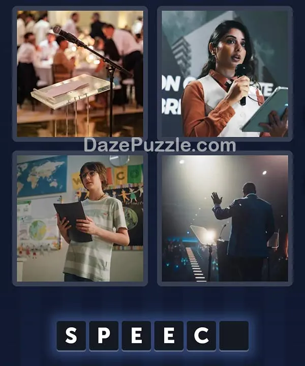 4 Pics 1 Word daily puzzle pictures