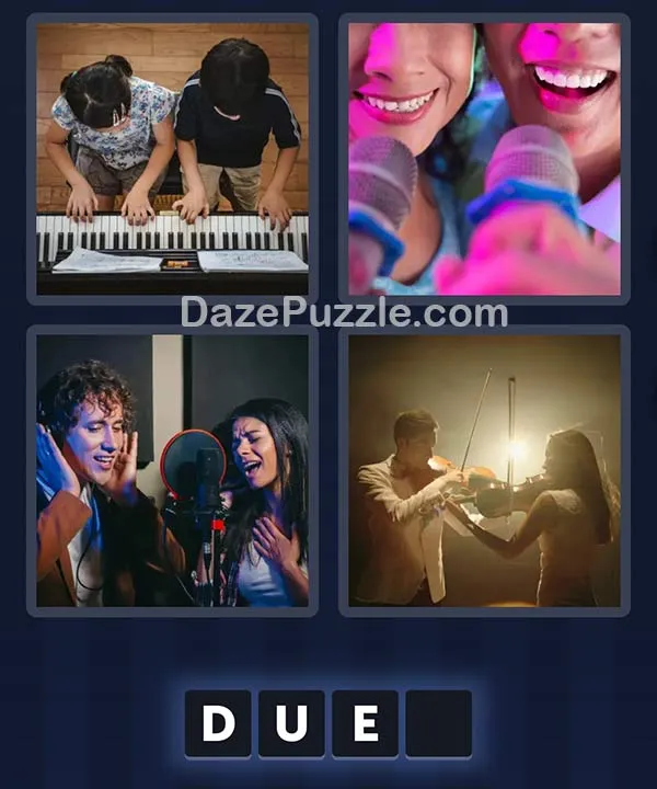 4 Pics 1 Word daily puzzle pictures