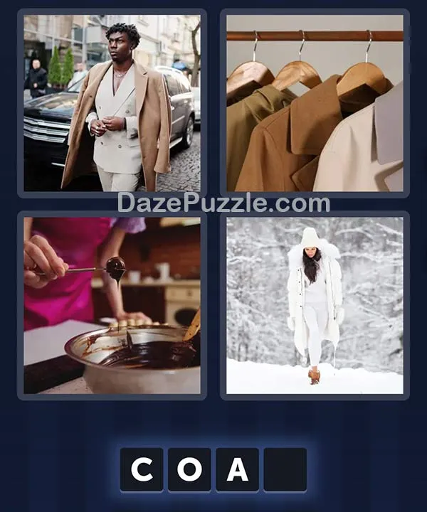 4 Pics 1 Word daily puzzle pictures