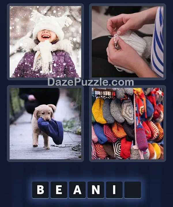 4 Pics 1 Word daily puzzle pictures
