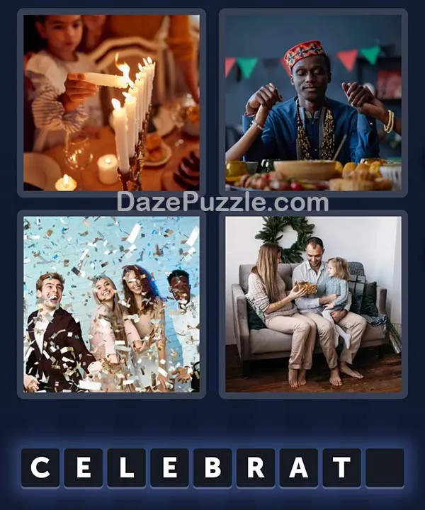 4 Pics 1 Word bonus puzzle pictures