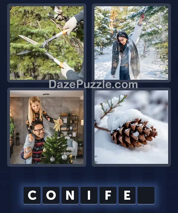 4 Pics 1 Word daily puzzle pictures