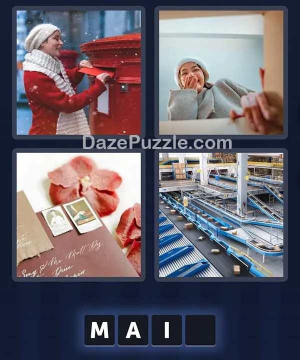 4 Pics 1 Word daily puzzle pictures