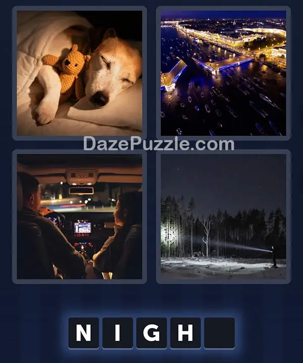 4 Pics 1 Word daily puzzle pictures